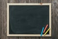 School vintage blackboard