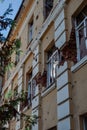 a school that was damaged during hostilities