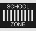 School Zone Royalty Free Stock Photo