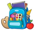 Schoolbag theme image 1