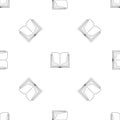 Schoolbook pattern seamless vector