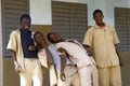 Schoolboys in Burkina Faso