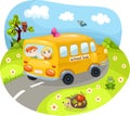 Schoolbus Royalty Free Stock Photo