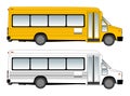 Schoolbus vector illustration Royalty Free Stock Photo