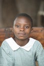 Schoolgirl in Uganda Royalty Free Stock Photo