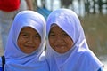 Schoolgirls, Borneo, Malaysia