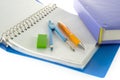 Schoolstuff Royalty Free Stock Photo