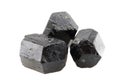 Schorl mineral isolated