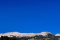 Schrattenfluh peak view from Brienzer Rothorn, Entlebuch, Switzerland Royalty Free Stock Photo