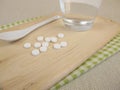 Schuessler salts tablets Royalty Free Stock Photo