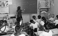 Cuban School kids having class at Trinidad-City