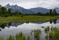 Schwabacher Landing in the Grand Tetons Royalty Free Stock Photo