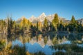 Schwabacher Landing Reflection Royalty Free Stock Photo