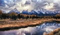 Schwabacher\'s Landing Sunset