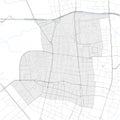 Schwabing-West, MÃÂ¼nchen, Deutschland high detail vector map