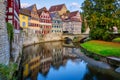 Schwabisch Hall historical Old town, Germany Royalty Free Stock Photo