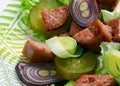 Schwabischer Wurstsalat Royalty Free Stock Photo