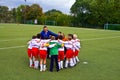 Children of BSC SChwalbach playing soccer