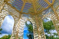 The Schwalbenpavillon Swallow pavilion in the spa park Bad Schwalbach, Germany