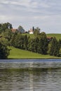 Schwalten pond in allgaeu