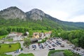 Schwangau village in the valley