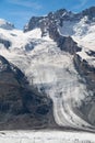 Schwarze Glacier Royalty Free Stock Photo