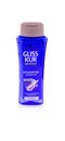 Schwarzkopf Gliss Kur hair shampoo plastic bottle isolated on white background