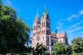 Schwarzwald. Freiburg im Breisgau. August 2017.Sights in the student old town Freiburg im Breisgau.Germany in Black Forest Royalty Free Stock Photo