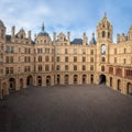 Schwerin Castle Courtyard - Schwerin, Germany Royalty Free Stock Photo
