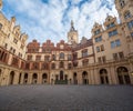 Schwerin Castle Courtyard - Schwerin, Germany Royalty Free Stock Photo