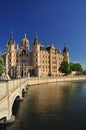 Schwerin castle, Mecklenburg, Germany Royalty Free Stock Photo