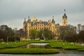 Schwerin Castle in northern germany Royalty Free Stock Photo