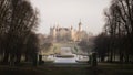 The Schwerin Castle in Winter Royalty Free Stock Photo