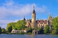 Schwerin palace Royalty Free Stock Photo