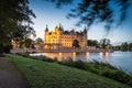 Schwerin palace or Schwerin Castle, northern Germany Royalty Free Stock Photo