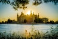 Schwerin palace or Schwerin Castle, northern Germany Royalty Free Stock Photo