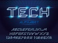 Tech font