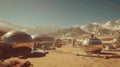 Sci-Fi Colonies on Mars