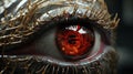 Sci-fi Eye With Red Eyes Hd Wallpaper 19
