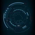 Sci fi futuristic user interface