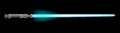 Blue Light Weapon Royalty Free Stock Photo