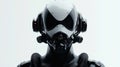 Sci-fi next-generation in rebel aesthetic mask with hyper gas a Royalty Free Stock Photo