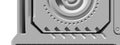 Sci-fi objects Structures that reproduce futuristic nature Gray abstract, elegant and modern 3D rendering image