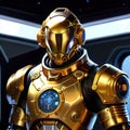 Sci-Fi Sovereignty: Golden Resplendence of the Cyborg