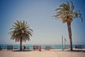 SCIACCA, ITALY - June 18, 2013: Angelo Scandaliato Square in Sci