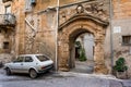 SCIACCA, ITALY - October 18, 2009: gate of the old city in Sciacca, Italy