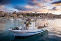 SCIACCA, ITALY - October 18, 2009: panoramic view of coastline i Royalty Free Stock Photo