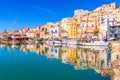 Sciacca, Sicily, Italy at the Port Royalty Free Stock Photo