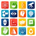 Science Areas Icons