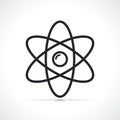 Science or atom line icon